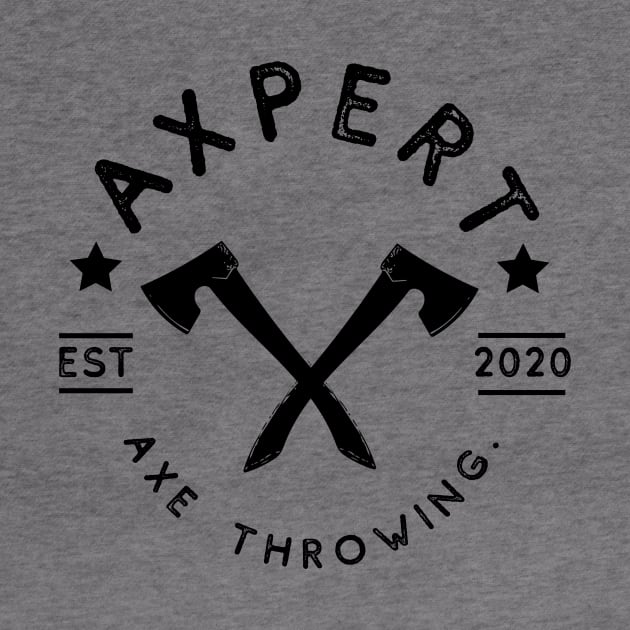 Axe Throwing Axpert by Modestquotes